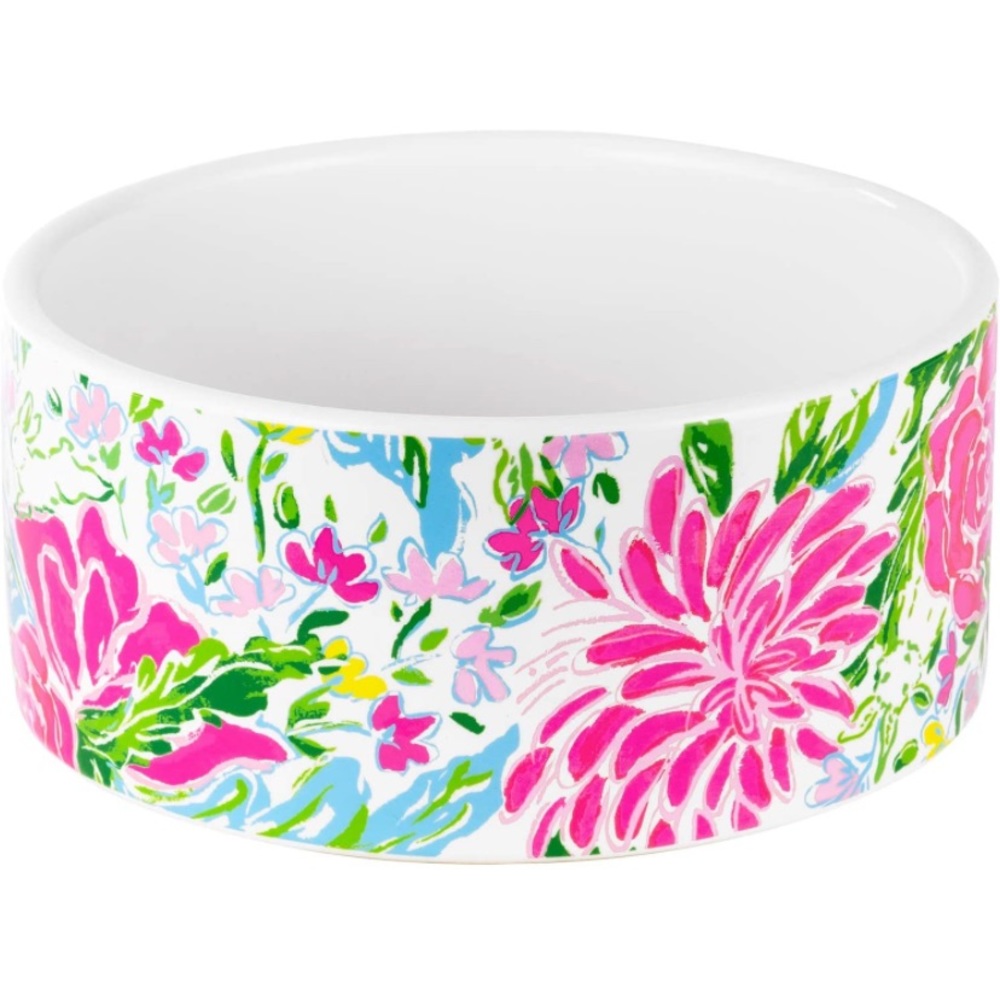 Lilly Pulitzer Dog / Pet Bowl: Splendor in the Sand - Picture 3 of 14